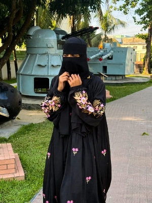 Picture of Burqa new degin dobai cerry embroidery burqa