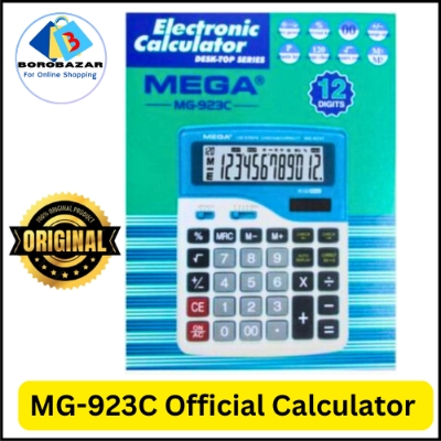 Picture of Mega mg 923c calculator 12 Digit - Dual Power MG-923C- 1pcs calculator