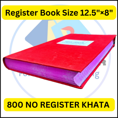 Picture of Register khata, Cloth register book, Best Quality Roll Register khata ( 800 page)