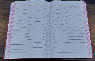 Picture of Register khata, Cloth register book, Best Quality Roll Register khata ( 800 page)