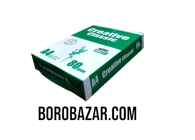 Picture of a4 80 gsm Paper, a4 paper 80 gsm 500 sheet printing & photocopy a4 offset paper 80 gsm