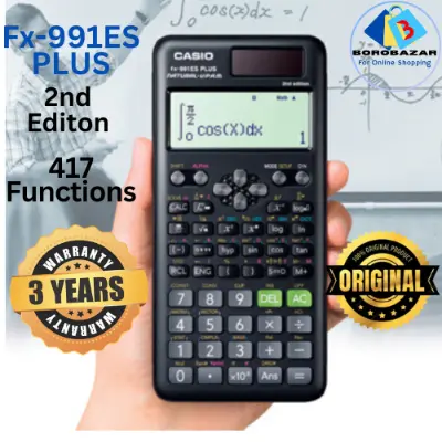 Picture of Fx 991 Es Plus Calculator ORGINAL , fx 991 es plus calculator , calculator fx 991, 991 es plus calculator, 991es calculator, 991es plus calculator, best calculator for students,  color - Black.
