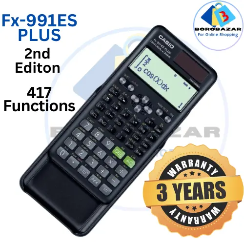Picture of Fx 991 Es Plus Calculator ORGINAL , fx 991 es plus calculator , calculator fx 991, 991 es plus calculator, 991es calculator, 991es plus calculator, best calculator for students,  color - Black.