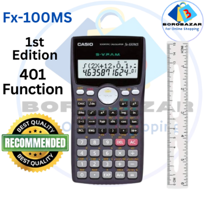 Picture of Fx 100ms calculator , fx100ms Scientific calculator ,  fx 100 calculator for students best calculator, Black