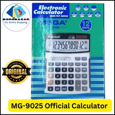 Picture of Mega mg 9025 calculator 12 Digit - Dual Power MG-9025 - 1pcs calculator