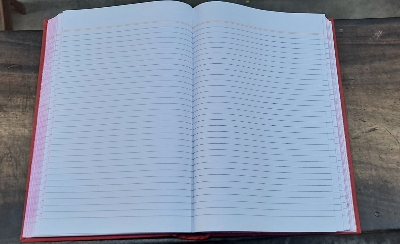 Picture of Register khata, Cloth register book , Best Quality Roll Register khata ( 600 page)