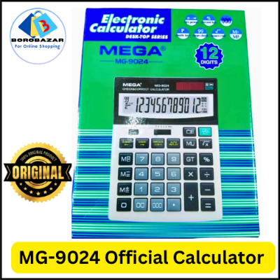 Picture of Mega mg 9024 calculator 12 Digit - Dual Power MG-9024 - 1pcs calculator