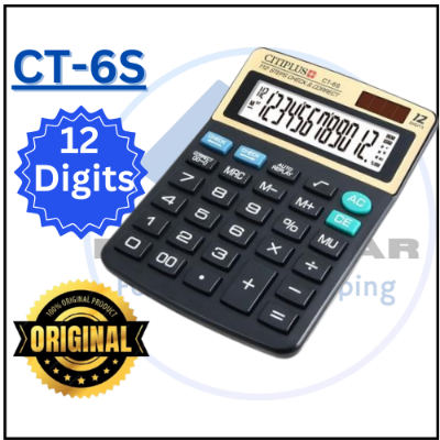 Picture of 12 - Digits Official Calculator ct 6s Calculator - citiplus ct-6s calculator