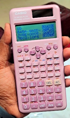 Picture of Fx 991 Es Plus Calculator ORGINAL , calculator fx 991, 991 es plus calculator, 991es calculator, 991es plus calculator, best calculator for students original, pink