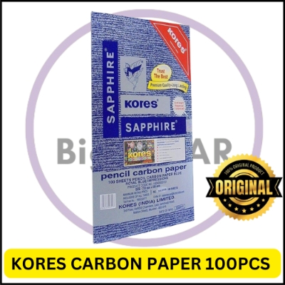 Picture of kores Carbon Paper ( Color Blue ) - 100 Pcs