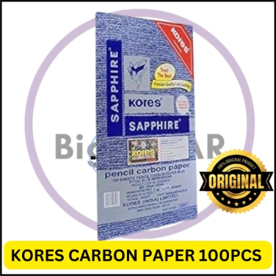 Picture of kores Carbon Paper ( Color Blue ) - 100 Pcs