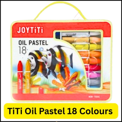Picture of TiTi Oil Pastel 18 Colour ,  Premium Oil pastel colour