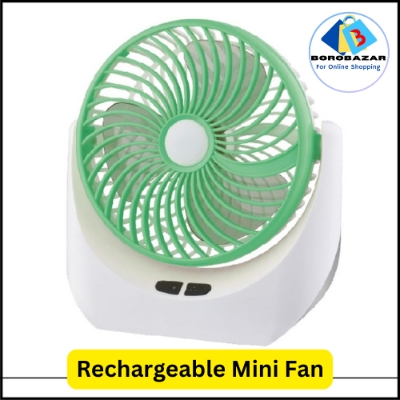 Picture of Lithium rechargeable mini table air cooling fan with LED light JOY SUPER 1880 Battery Power - 2400 mAh Place of origin : china