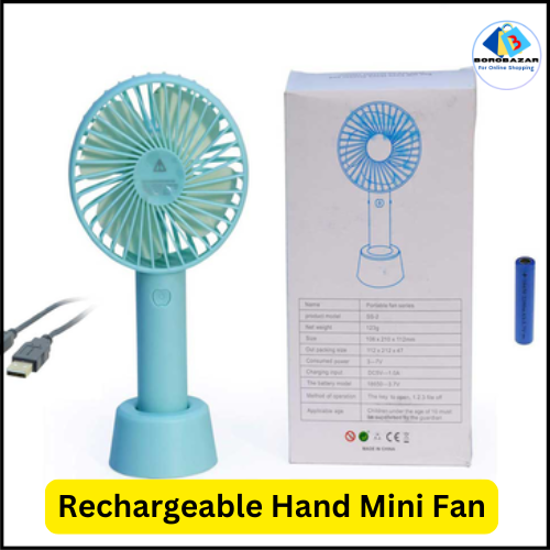 Picture of Portable Mini USB Lithium Battery rechargeable Hand fan