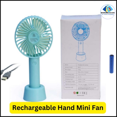 Picture of Portable Mini USB Lithium Battery rechargeable Hand fan