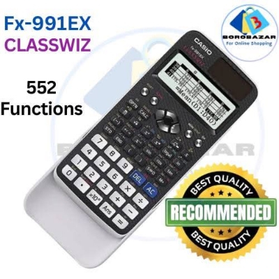 Picture of New Fx 991EX Calculator  Function – Dual Power – Natural Display – Fx 991 ex  Exam Friendly Engineering Model - for students
