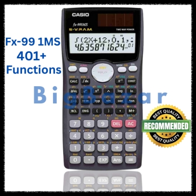 Picture of Fx 991ms Calculator – fx 991 ms calculator  401 Functions – Dual Power – Non-Programmable – Engineering Model, for students