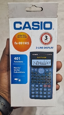 Picture of Fx 991ms Calculator – fx 991 ms calculator  401 Functions – Dual Power – Non-Programmable – Engineering Model, for students