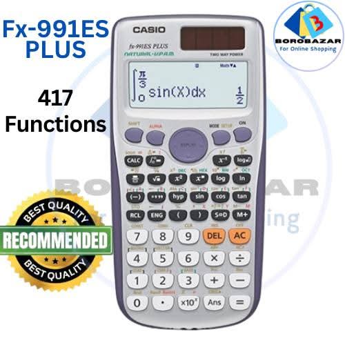 Picture of Fx 991es plus  Calculator  Scientific Calculator fx 991 es plus for students solar & Battery Powered