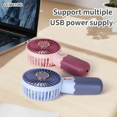 Picture of USB Rechargeable Mini Desktop Fan – Cute & Portable Cooling Fan for Office, Study, Home, & Outdoors