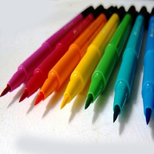Picture of DOMS Water Color Pen, Sign Pen , Sketch Pen - 12 pcs Big Size