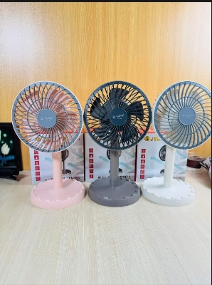 Picture of JYSUPER JY-2218 Rechargeable Mini Fan , 4000mah Battery, Low Noise – Portable Desk Fan for Home & Office