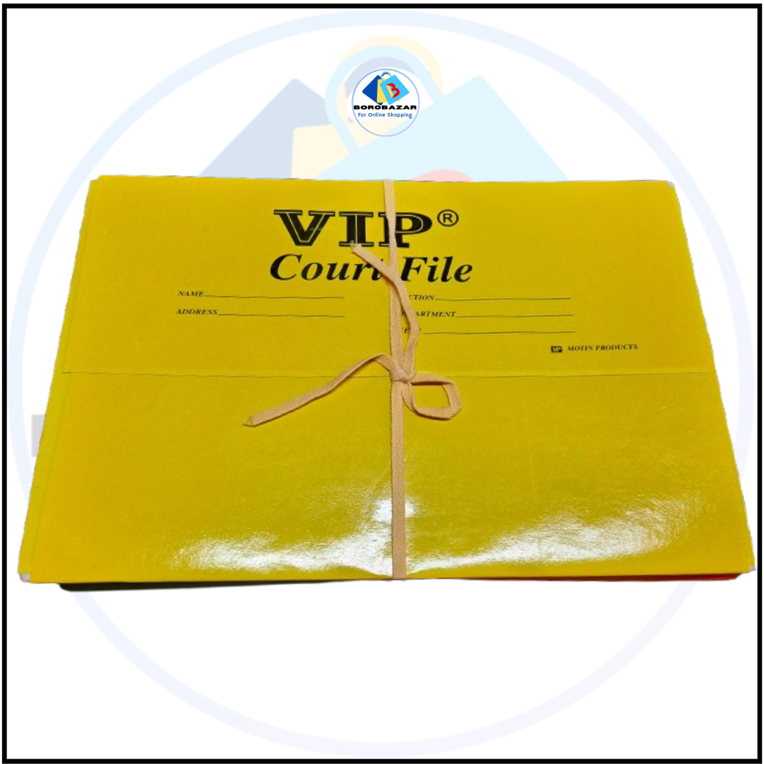 Picture of VIP Court File – 6 Pcs Set, Multi Colour Legal Document Folder for Office & School Use