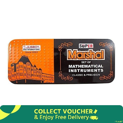 Picture of Marshal Geometry Box Full Set - 1 Pcs | Complete Student Drawing Tool Kit