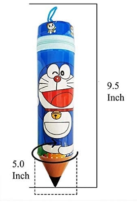 Picture of Return Gifts for Kids Birthday Party | Pencil Shape Stationery Pouch Case | Gift for Boys & Girls | Pack of 1