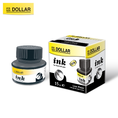 Picture of Dollar fountain  pen ink 30ml black  1 pes