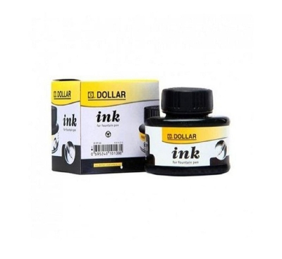 Picture of Dollar fountain  pen ink 30ml black  1 pes