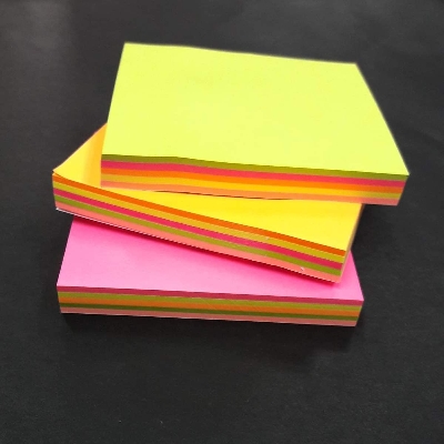 Picture of Sticky Notes 3 x 3 Inch - 1 Pads/Pack, 100 Sheets! Assorted Bright Colors, Notes For All Occasions!