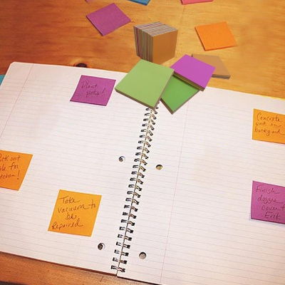 Picture of Sticky Notes 3 x 3 Inch - 1 Pads/Pack, 100 Sheets! Assorted Bright Colors, Notes For All Occasions!