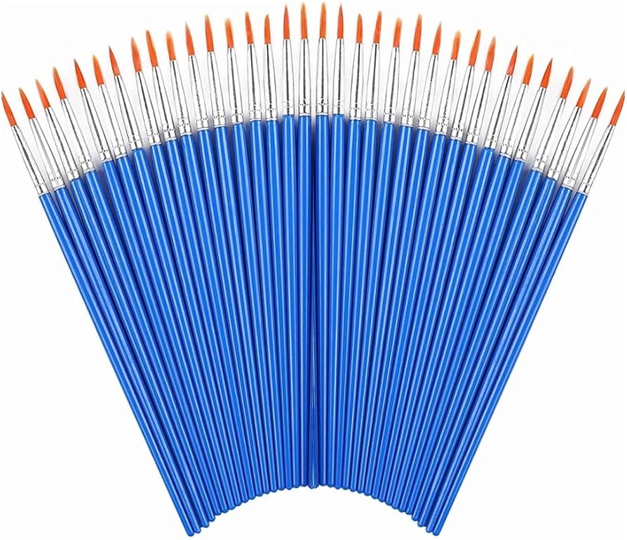 Picture of Painting Brushes (Different Size) - 12pcs No Ratings