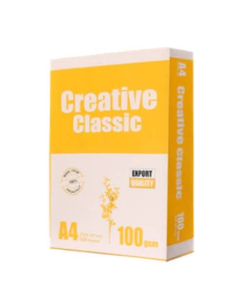 Picture of A4 100 gsm paper, a4 100 gsm 100 Pcs Printing Paper