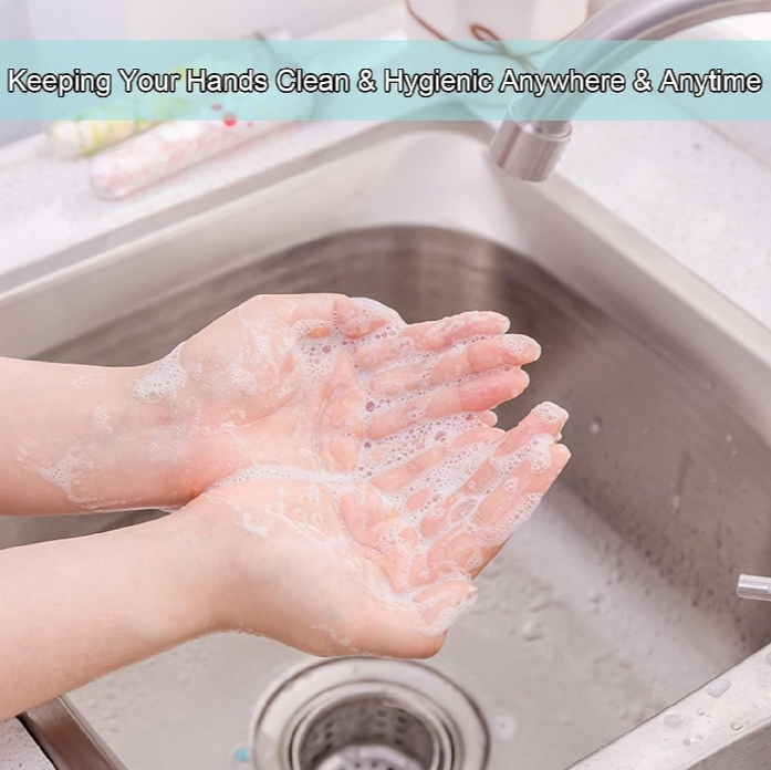 Picture of Hand Paper Soap for Travel – Disposable Foaming Paper Soap Strips for Kids & Adults | Pocket-Friendly Hand Washing Sheets Multi colour - 1 Pcs