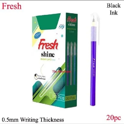 Picture of Fresh Shine Smooth Ball Pen 20 Pcs Pack – Premium Writing Experience