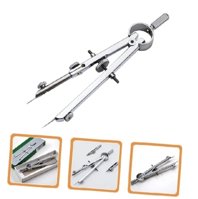 Picture of Hero Spring Multifunction Bow Divider & Engineering Compass | Professional Drawing & Measuring Tool (1 pcs)