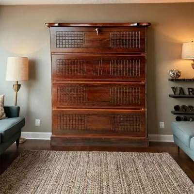 Picture of Andormahal MDF made traditional Single wardrobe ( 4ft by 2.5ft by 16inch)