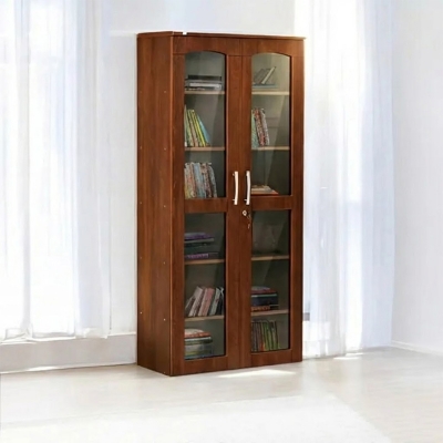 Picture of Andormahal Elegant double door 6 ft by 2.5 ft by 1ft Books Shelf (Melamine laminated board)
