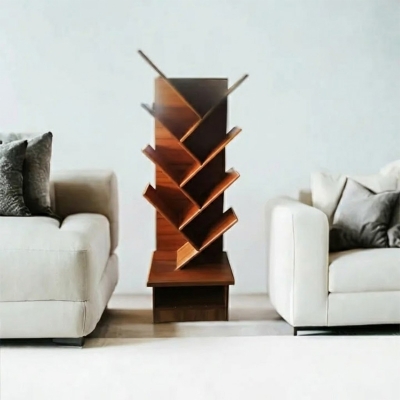 Picture of Andormahal MDF made Stylish corner Book Shelf(4ft by 1.5ft)