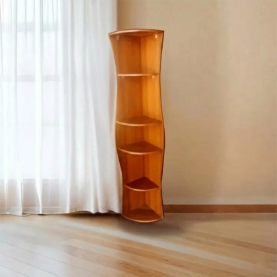 Picture of Andormahal MDF Made Stylish Corner Book Shelf(5ft by 1 ft)