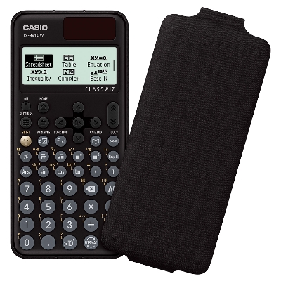 Picture of Fx 991CW Calculator,  fx 991 cw Classwiz two way powered solar & Battery - color Black