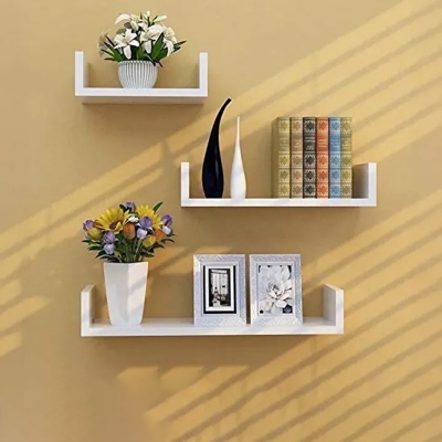 Picture of Andormahal Wall Hanging Shelf 3peice -1 set(8 inch by 8inch,1ft by 8inch,1.5ft by 8inch)