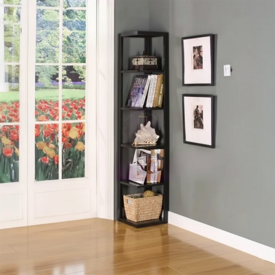 Picture of Andormahal Corner Shelf and Book shelf made of (MDF)-(5ft by 1ft by 1ft)