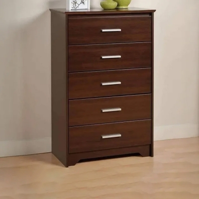 Picture of Andormahal Classic Wardrobe with Five Drawers made of MDF-(5ft by 2.5ft by 16inch)