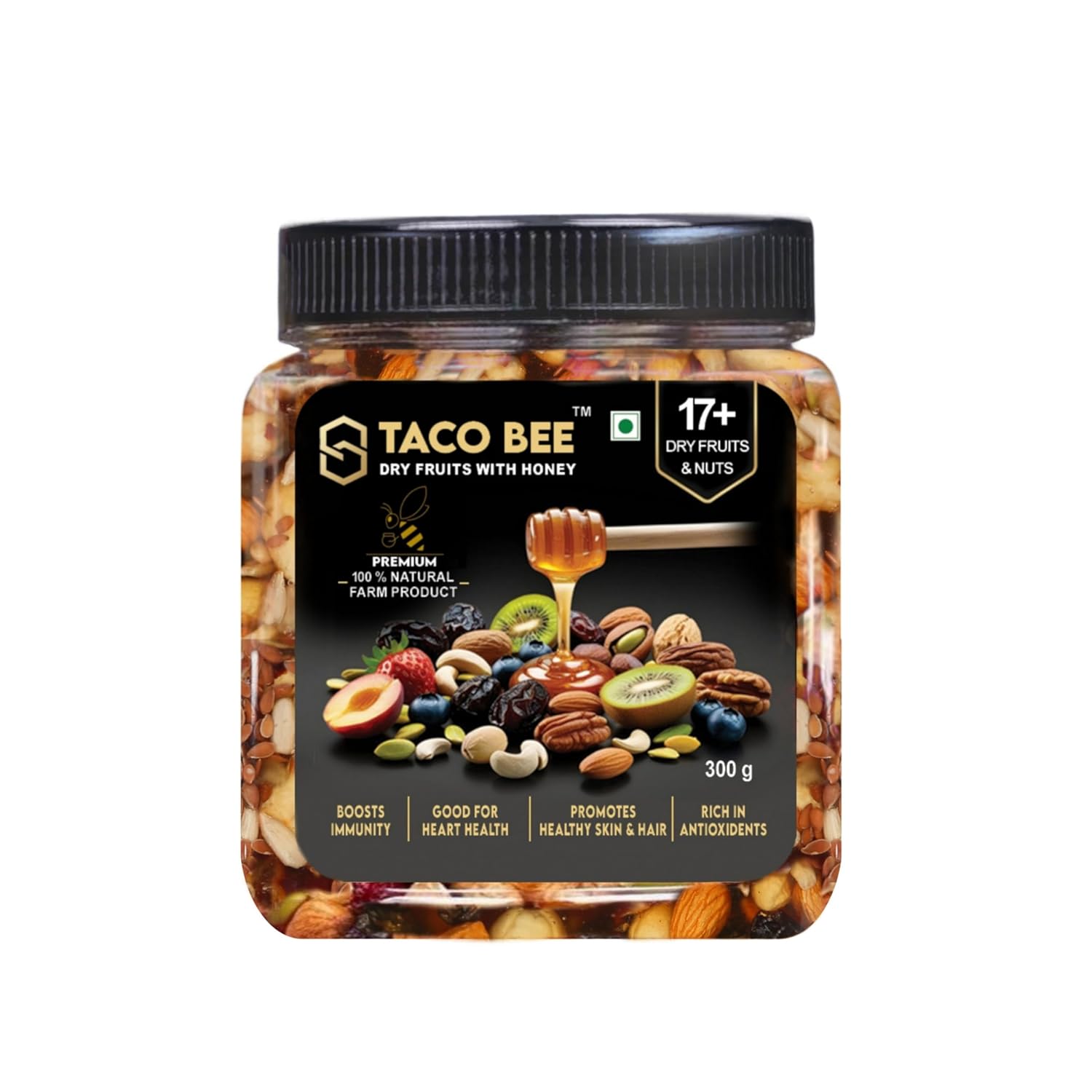 Picture of Mixed Fruits and Nuts with_Honey -500g