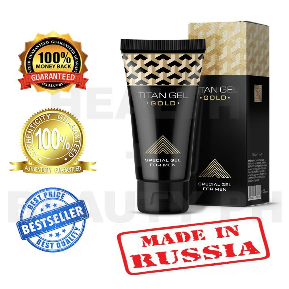Picture of TITAN Gel Gold For Men  50g