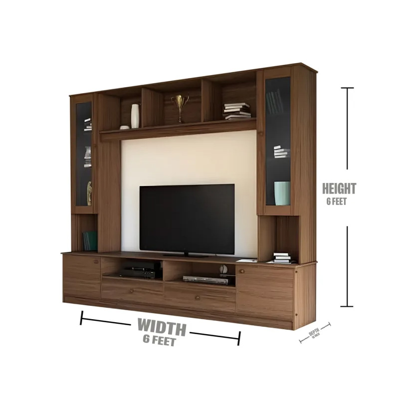 Picture of Andormahal MDF TV Stand Unit with storage cabinets