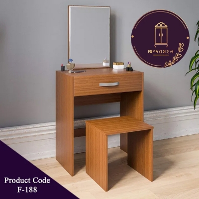 Picture of Andormahal (MDF) Dressing Table with tool-(2.5ft by 2ft by 1ft(mirror 2ft by 1.5ft),16inch by 16inch)